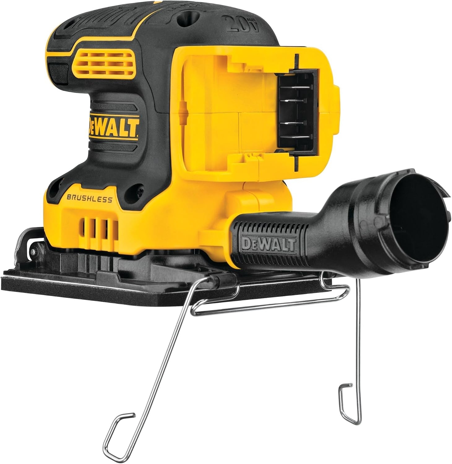 image:imageDEWALT 20V MAX XR Brushless Cordless 14 Sheet Variable Speed Sander Tool Only DCW200BSander Only