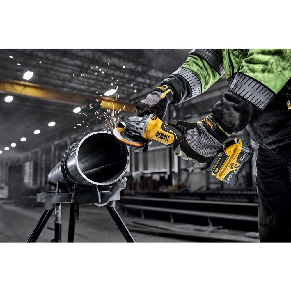image:imageDEWALT 20V MAX XR Brushless Cordless 412 in 5 in Angle Grinder Kit with XR POWERPACK DCG410WW1
