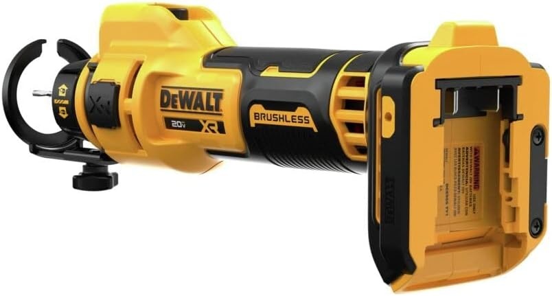 image:imageDEWALT 20V MAX XR Brushless Drywall CutOut Tool Tool Only DCE555BBare Tool Only