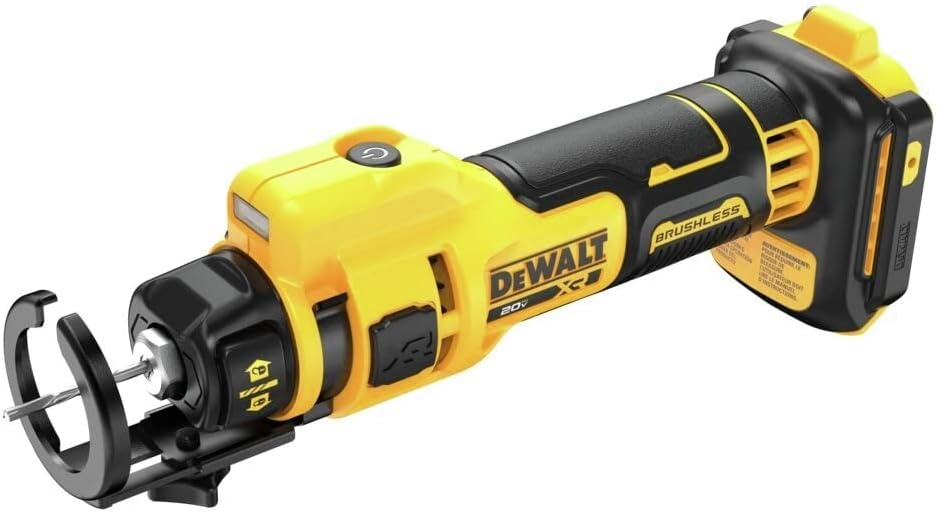 image:imageDEWALT 20V MAX XR Brushless Drywall CutOut Tool Tool Only DCE555BBare Tool Only