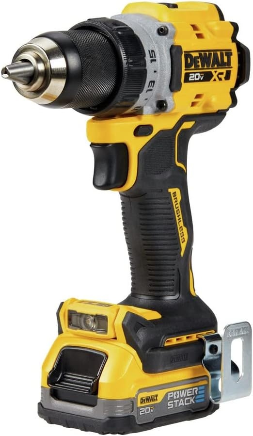 image:imageDEWALT 20V MAX XR Cordless Drill Kit Drill and Driver 12 Batteries Charger and Bag IncludedDCD800E2