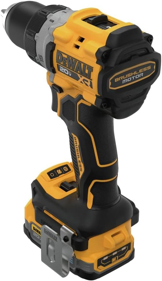 image:imageDEWALT 20V MAX XR Cordless Drill Kit Drill and Driver 12 Batteries Charger and Bag IncludedDCD800E2
