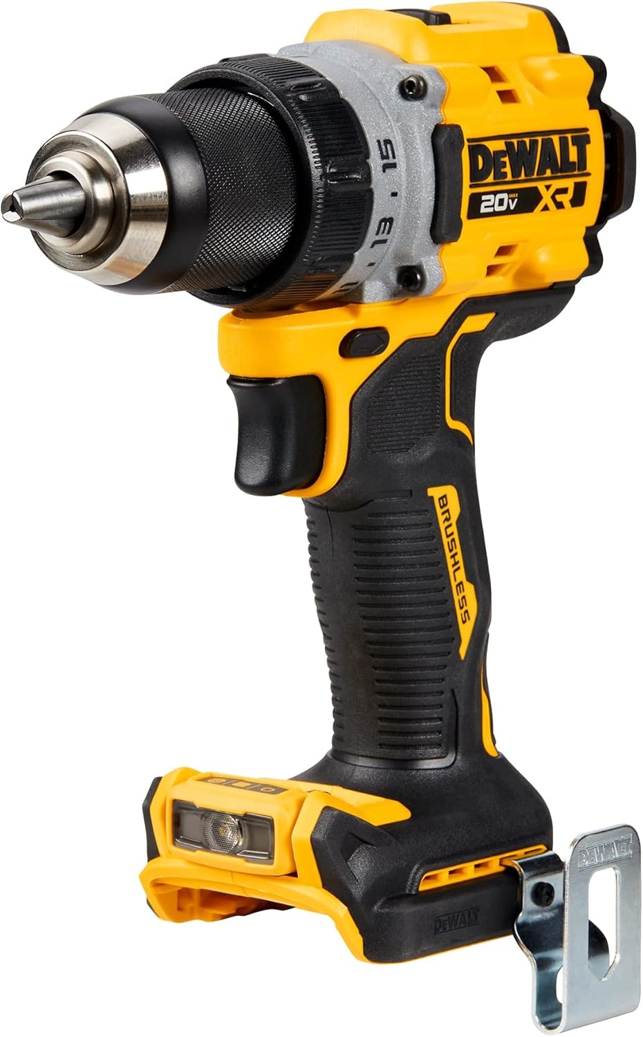 image:imageDEWALT 20V MAX XR Cordless DrillDriver 12in Bare Tool Only DCD800B specialfeature variable speed