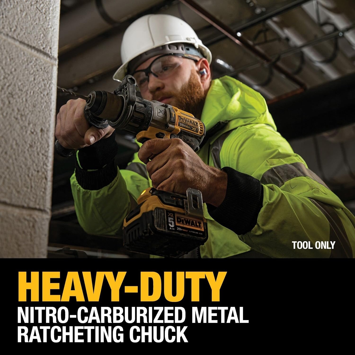 image:imageDEWALT 20V MAX XR Cordless Hammer Drill Driver Brushless Heavy Duty 12 3Speed Tool Only DCD996B3Speed