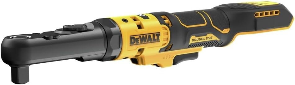 image:imageDEWALT 20V MAX XR Cordless Ratchet 38 and 12 Sealed Head Ratchet Bare Tool Only DCF510BBare Tool Only