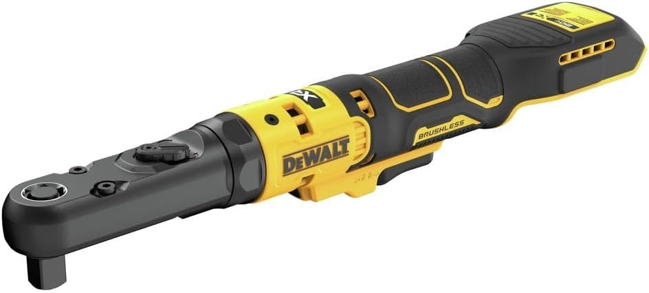 image:imageDEWALT 20V MAX XR Cordless Ratchet 38 and 12 Sealed Head Ratchet Bare Tool Only DCF510BBare Tool Only