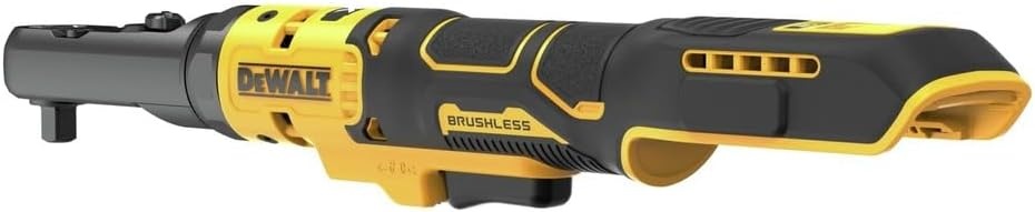 image:imageDEWALT 20V MAX XR Cordless Ratchet 38 and 12 Sealed Head Ratchet Bare Tool Only DCF510BBare Tool Only