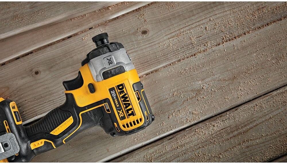 image:imageDEWALT 20V MAX XR Impact Driver 14 Inch High Torque Brushless 3 Speed Premium Cordless with LED Light Extended Runtime Tool Only DCF845B20V MAX XR Impact Driver Bare Tool