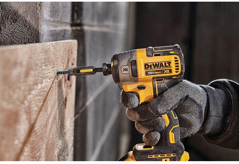 image:imageDEWALT 20V MAX XR Impact Driver 14 Inch High Torque Brushless 3 Speed Premium Cordless with LED Light Extended Runtime Tool Only DCF845B20V MAX XR Impact Driver Bare Tool
