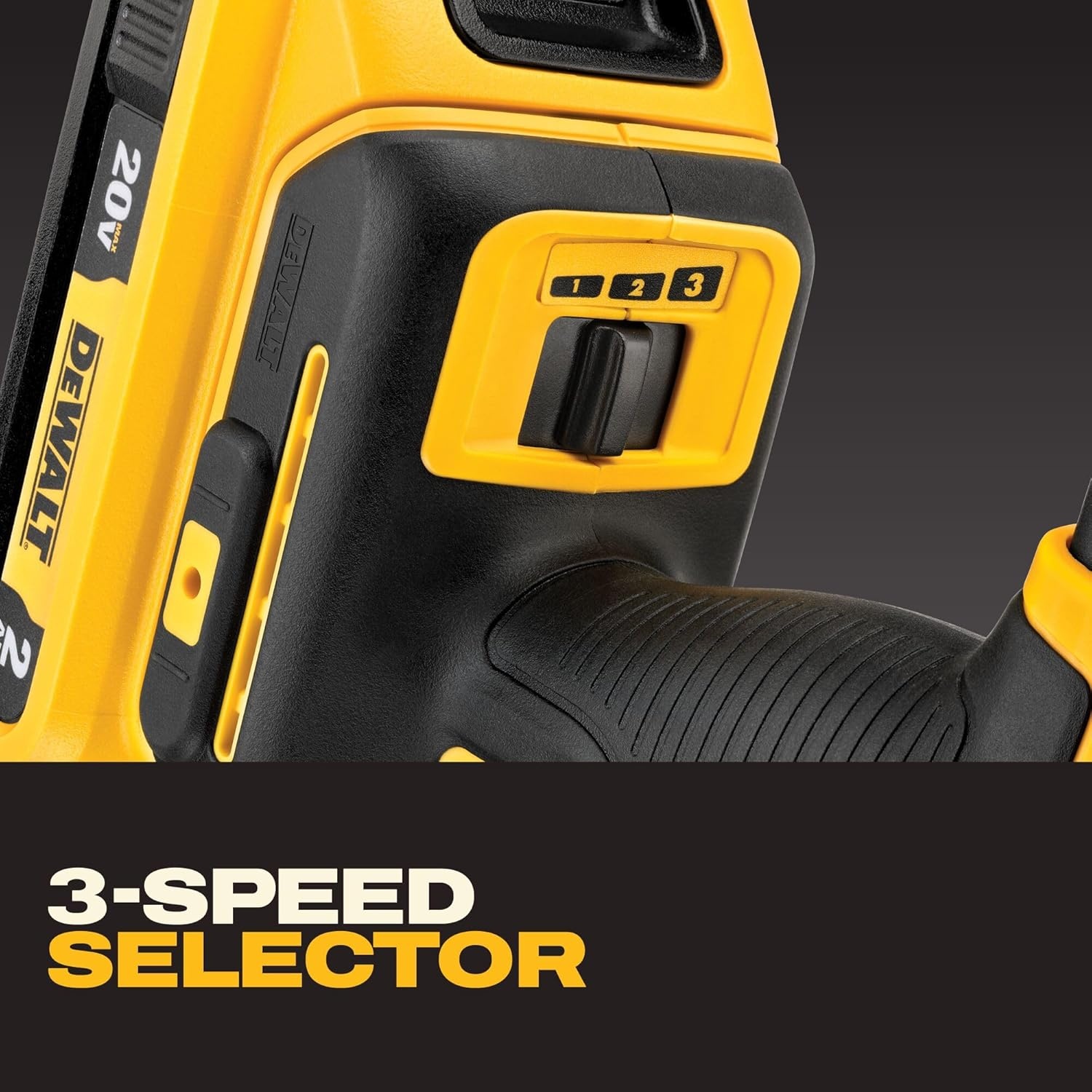 image:imageDEWALT 20V MAX XR Oscillating Tool Kit with Blades 3 Speed Cordless Brushless Multitool Up to 20000 OPM LED Light Battery and Charger Included DCS356C120V MAX XR
