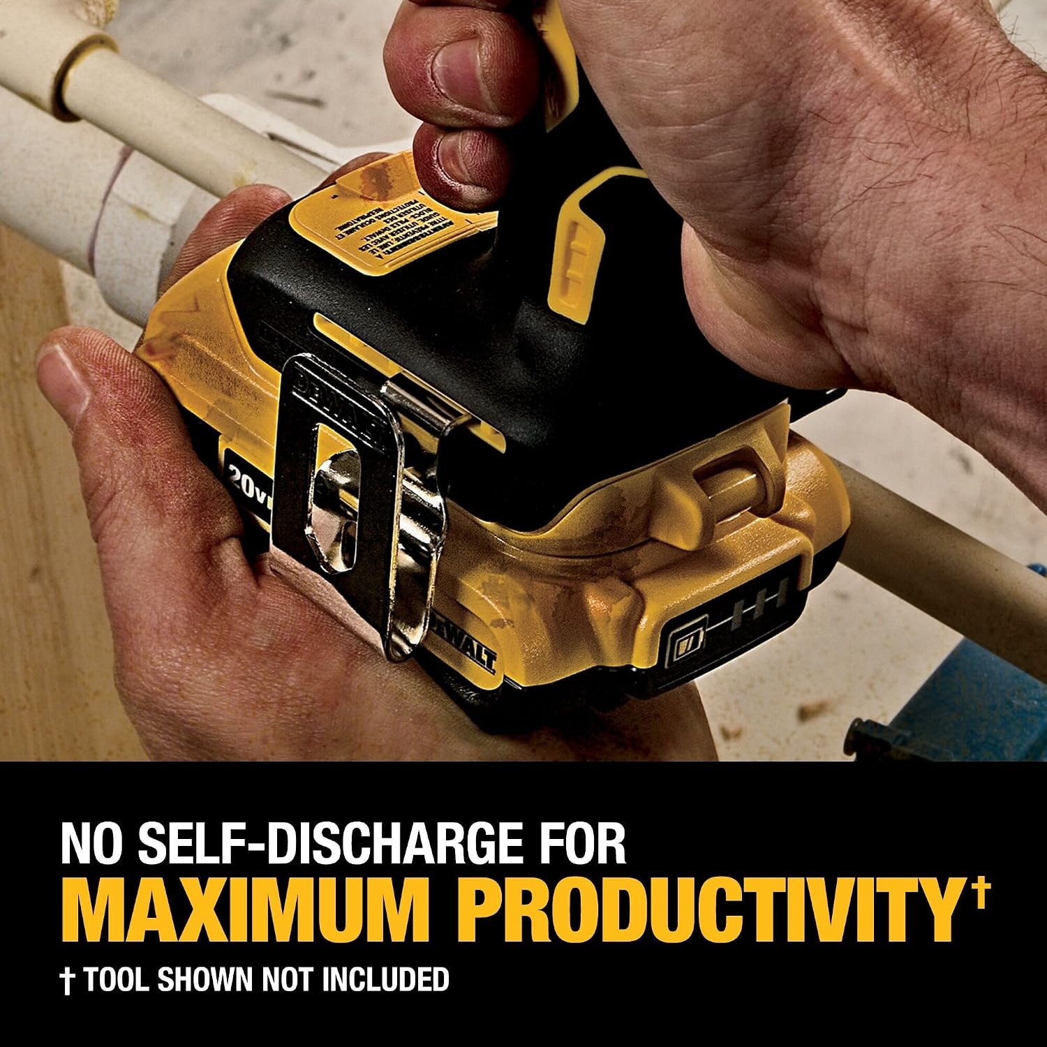 image:imageDEWALT 20V Max Battery 4 Pack Includes 2 x 50Ah Extended Runtime Batteries and 2 x 20Ah Compact Batteries DCB235440 Ah 20 Ah
