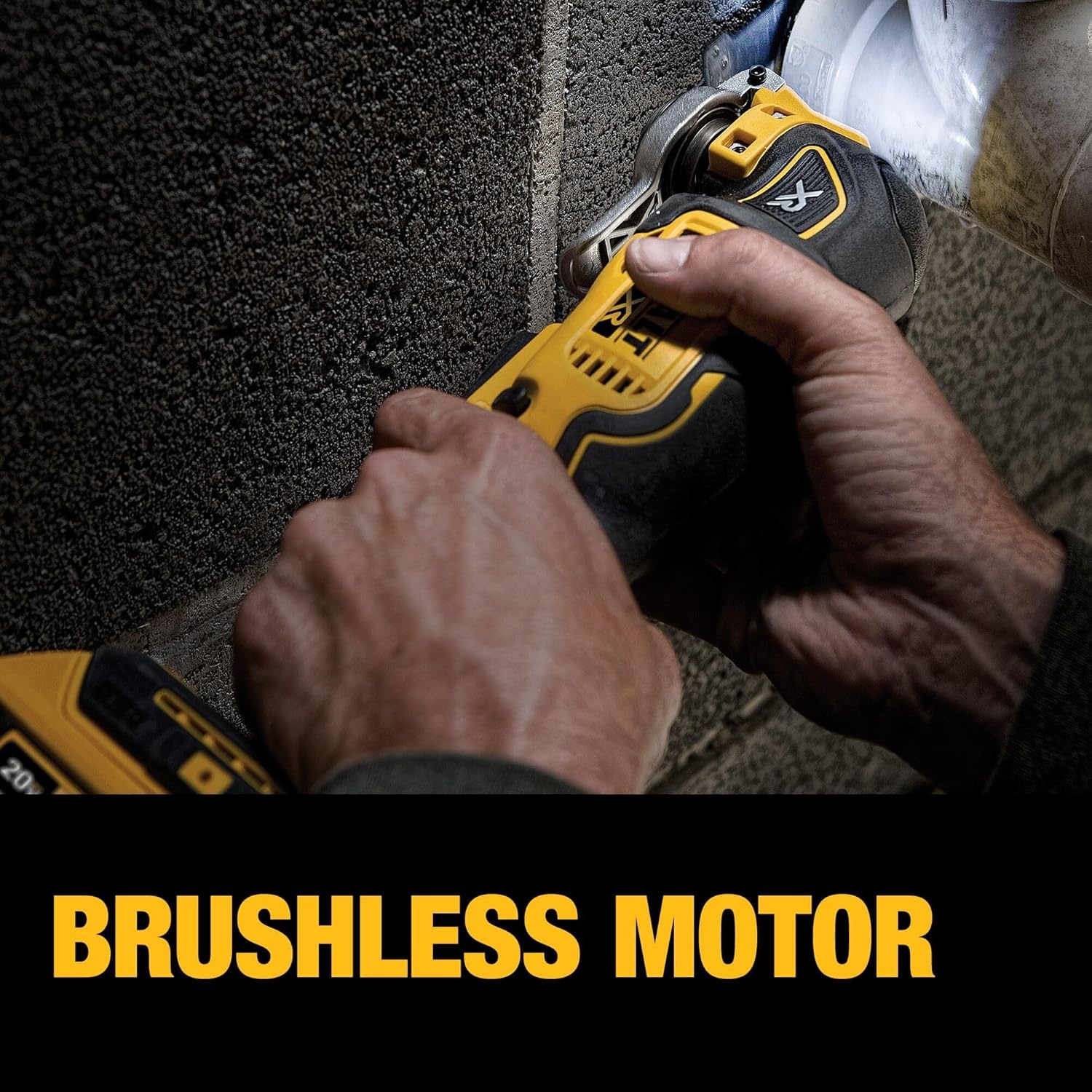 image:imageDEWALT 20V Oscillating Tool Cordless Wood Blades Sandpaper Tool Bag Battery and Charger Included DCS356SD1One Size