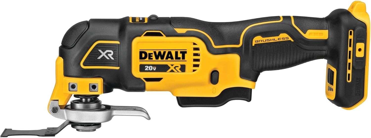 image:imageDEWALT 20V Oscillating Tool Cordless Wood Blades Sandpaper Tool Bag Battery and Charger Included DCS356SD1Tool Only