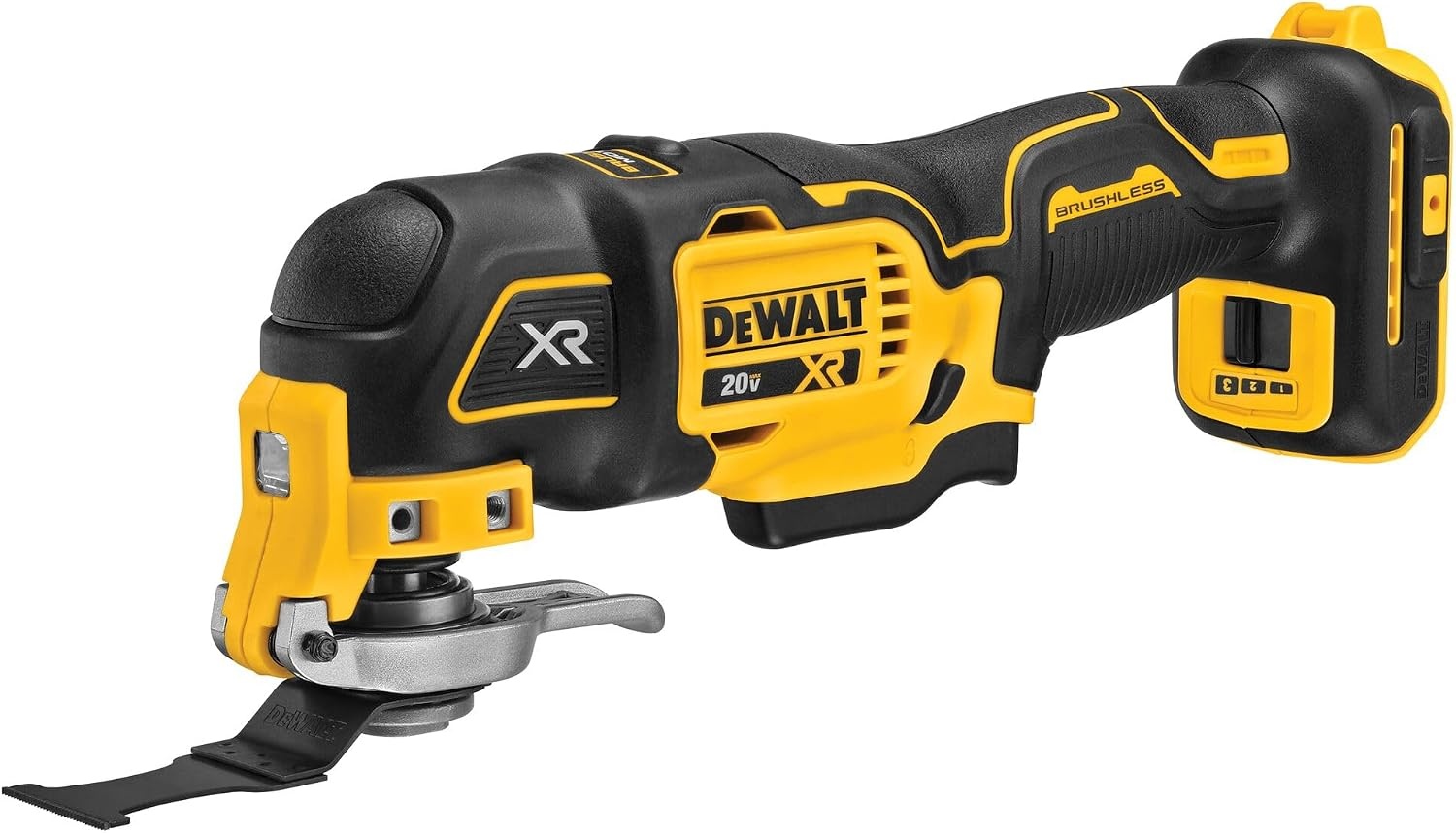 image:imageDEWALT 20V Oscillating Tool Cordless Wood Blades Sandpaper Tool Bag Battery and Charger Included DCS356SD1Tool Only