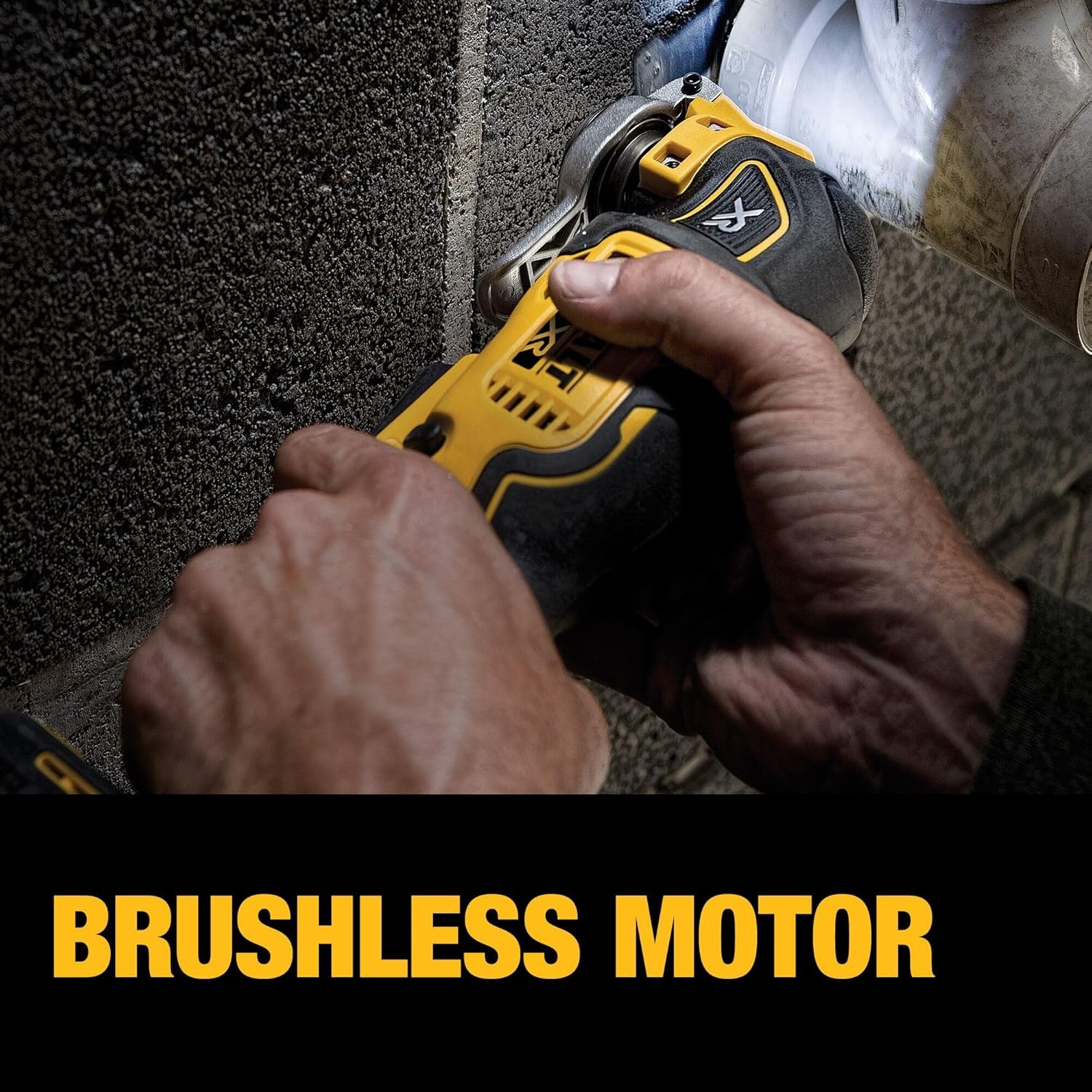 image:imageDEWALT 20V Oscillating Tool Cordless Wood Blades Sandpaper Tool Bag Battery and Charger Included DCS356SD1Tool Only Pack of 4