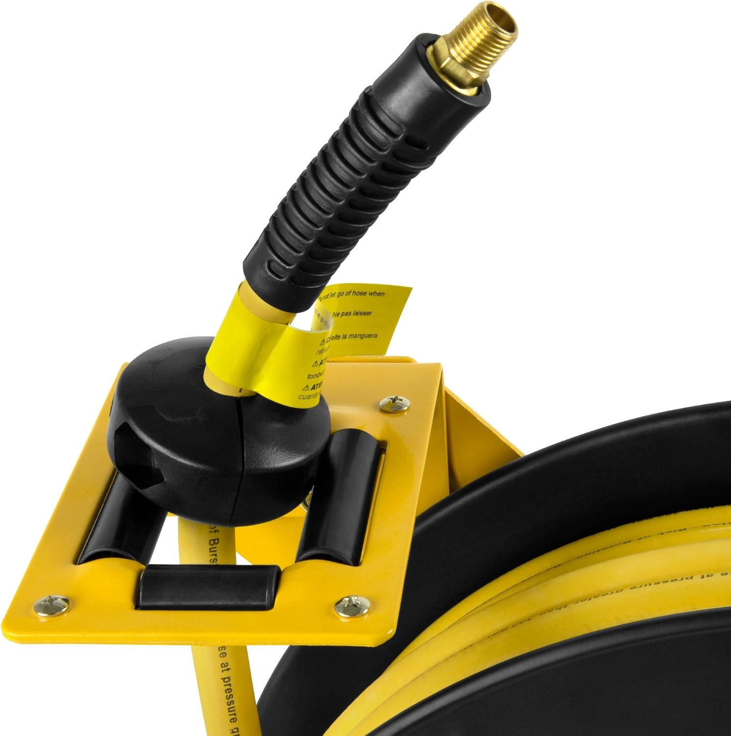 image:imageDEWALT 38 in x 50 ft Retractable Air Hose Reel with Rubber Hose