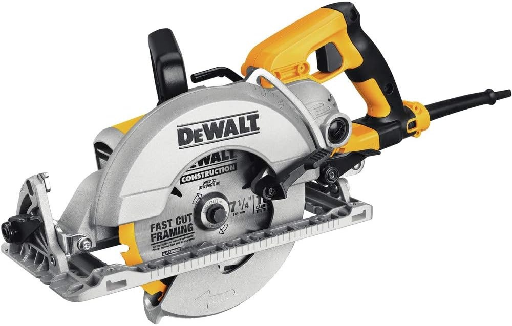 image:imageDEWALT 714Inch Circular Saw 15Amp Worm Drive Corded DWS535B714Inch