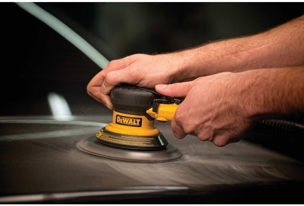 image:imageDEWALT Air Sander Pneumatic Sander 12k RPM Professional Palm Sander DWMT70781L