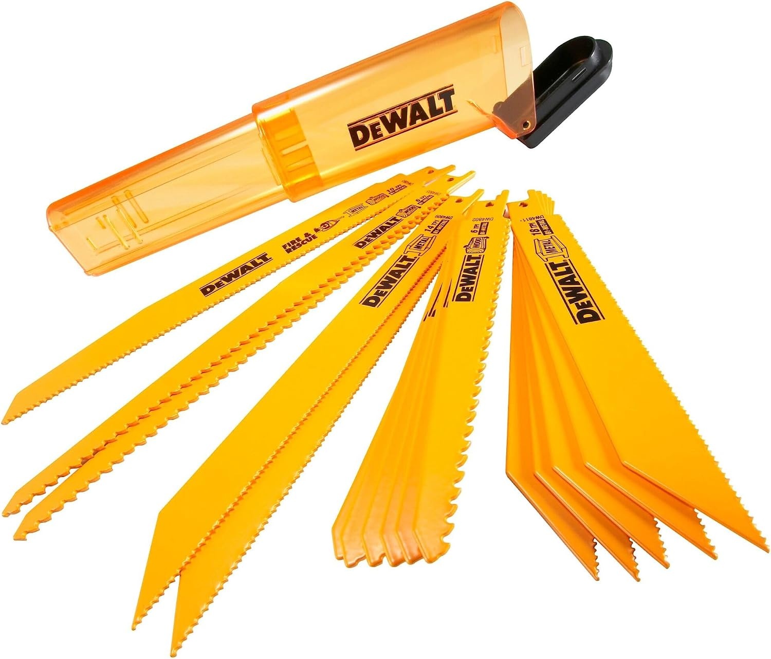 image:imageDEWALT BiMetal Reciprocating Saw Blade Multi TPI 16 Pack DW4899C