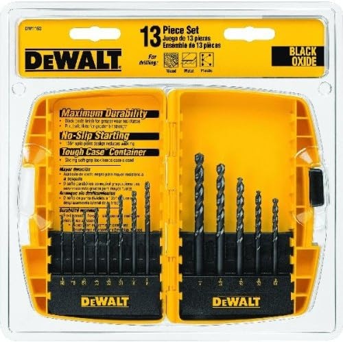 image:imageDEWALT Black Oxide Drill Bit Set 20Piece DW117713 Pieces