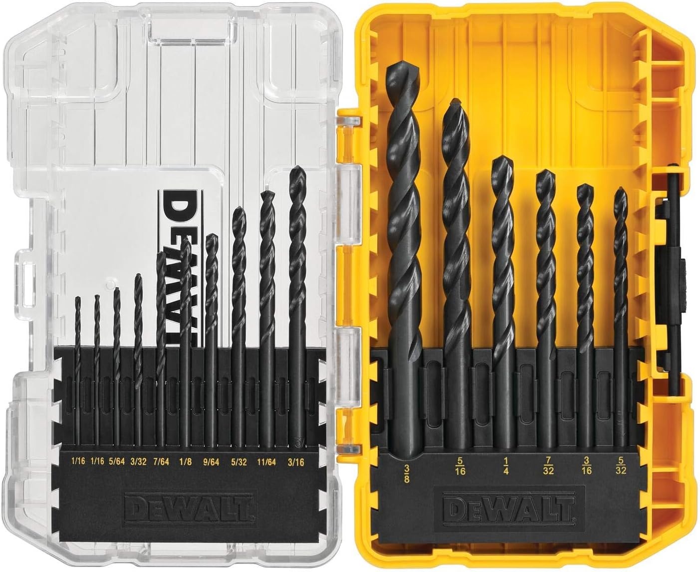 image:imageDEWALT Black Oxide Drill Bit Set 20Piece DW117716 Pieces