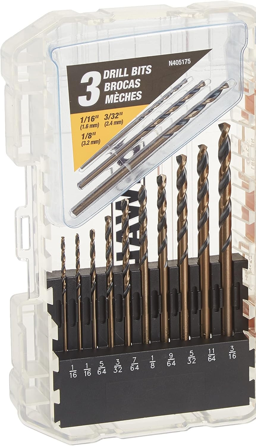image:imageDEWALT Black Oxide Drill Bit Set 20Piece DW117720 Pieces