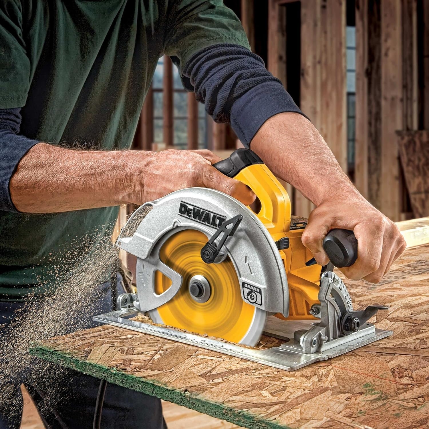 image:imageDEWALT Circular Saw Blade 7 14 Inch 24 Tooth Wood Cutting DWA171424One Size