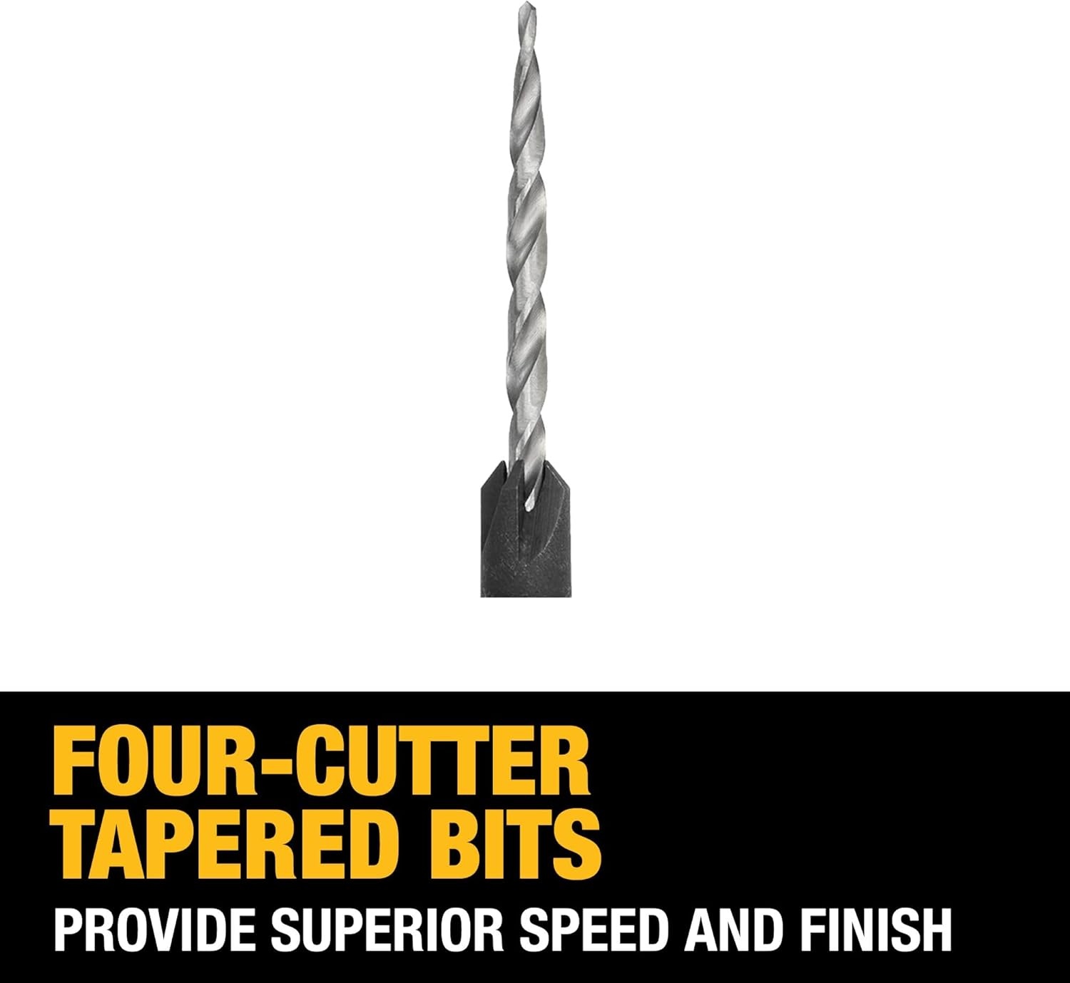 image:imageDEWALT Countersink Drill Bit Set 6 8 10 3Piece DW2535