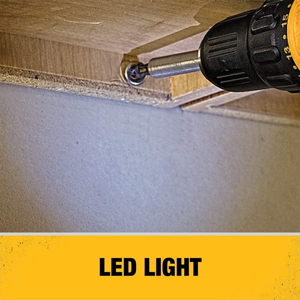 image:imageDEWALT DCD778L1 20V Max Cordless Compact Hammer DrillDriver