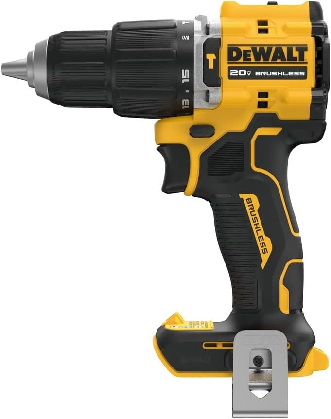 image:imageDEWALT DCD799B 20V MAX ATOMIC COMPACT SERIES Brushless LithiumIon 12 in Cordless Hammer Drill Tool Only 552 Uwo 1 650 Rpm Compact 649 in 253 Lb ToolOnly Battery and Charger Sold Separately