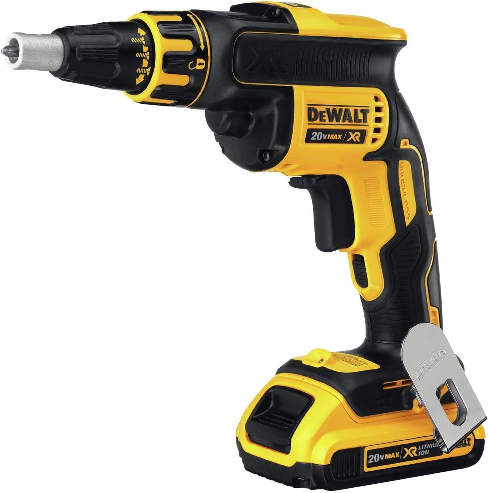 image:imageDEWALT DCF620D2 20V Drywall Screw GunNEW 20V MAX XR Drywall Screwgun Kit