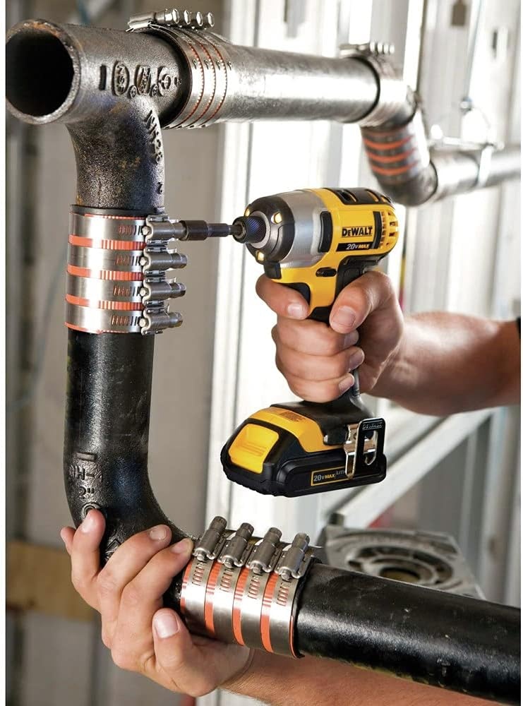 image:imageDEWALT DCK280C2 20V MAX Impact Driver and Drill Combo KitImpact DriverDrill Combo Only
