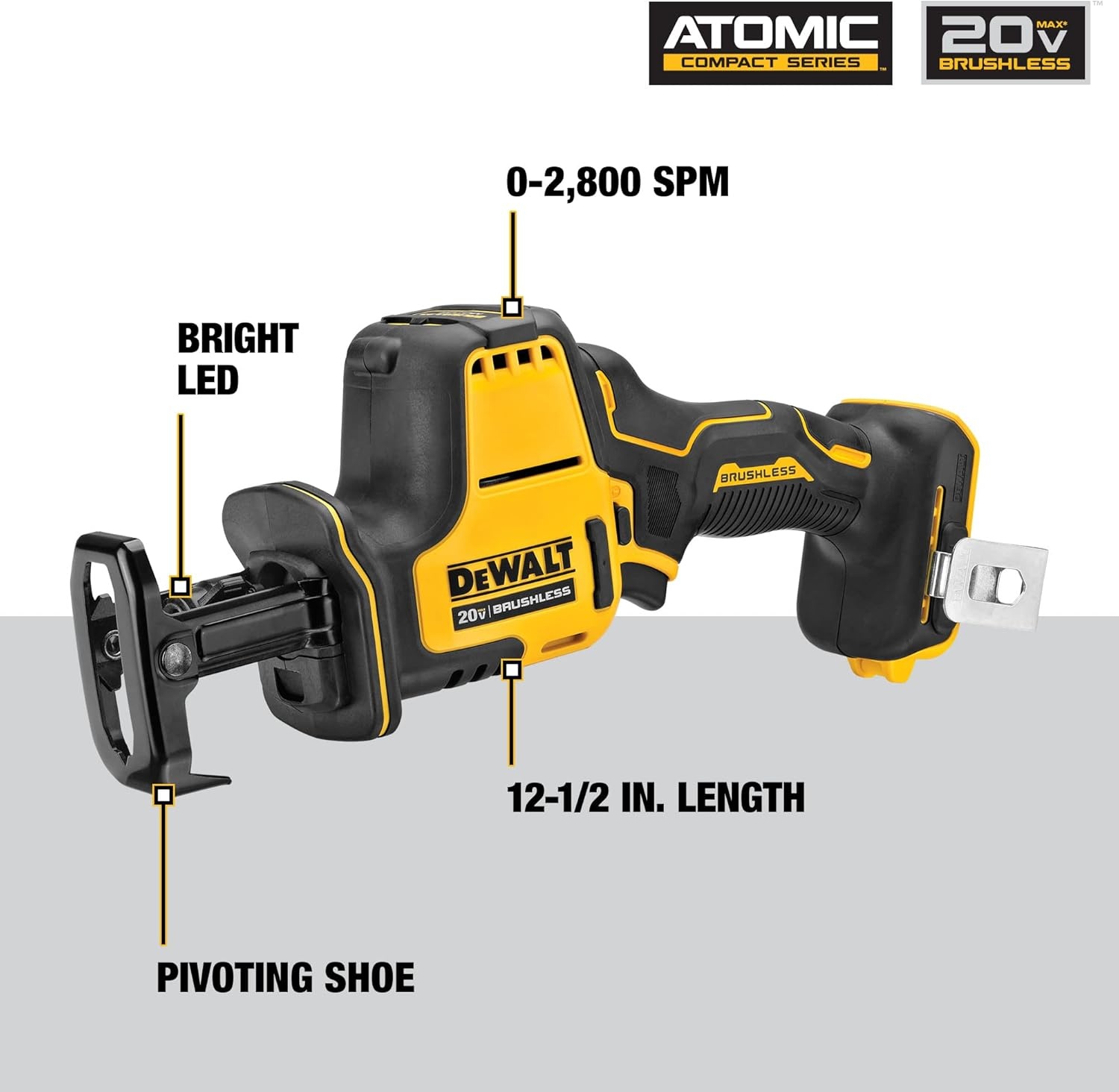 image:imageDEWALT DCK489D2 20V Atomic 4Tool Combo KIT