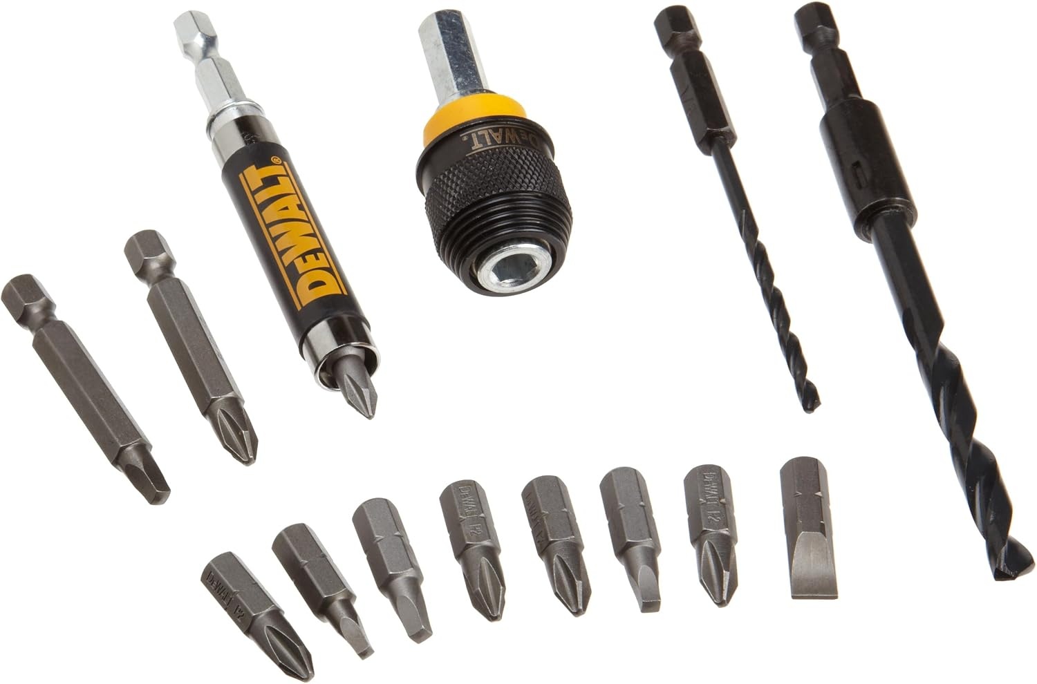 image:imageDEWALT DW2513 Rapid Load 15 Piece Drilling and Driving Set in Plastic Case
