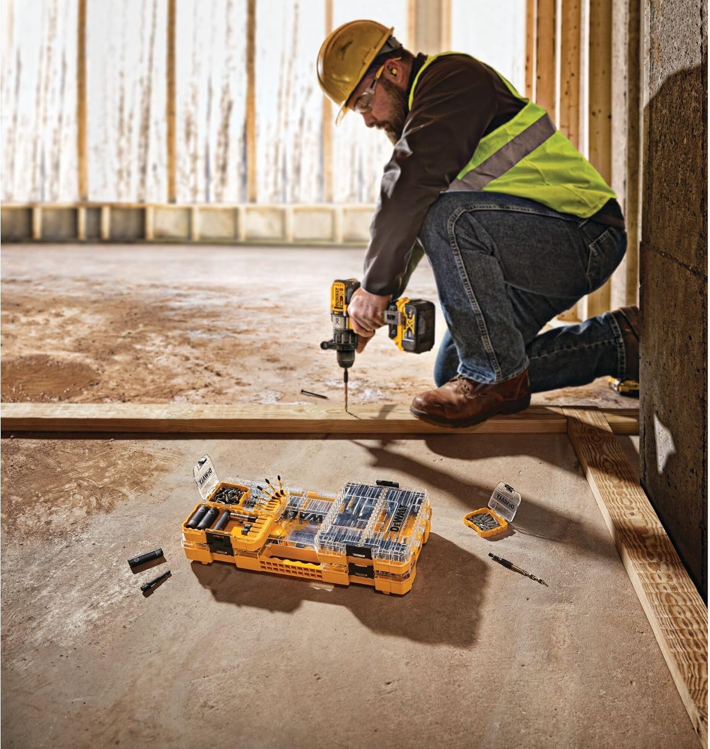 image:imageDEWALT DWA2NGFT40IR Impact Ready Flextorq 40Piece Steel Screwdriver Bit Set