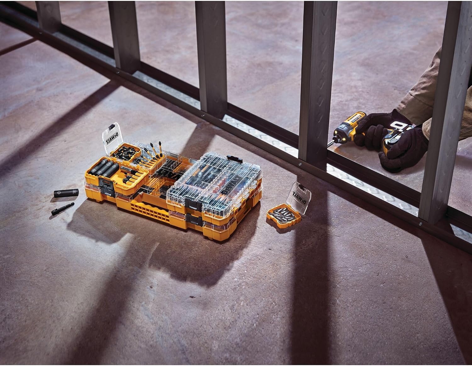 image:imageDEWALT DWA2NGFT40IR Impact Ready Flextorq 40Piece Steel Screwdriver Bit Set