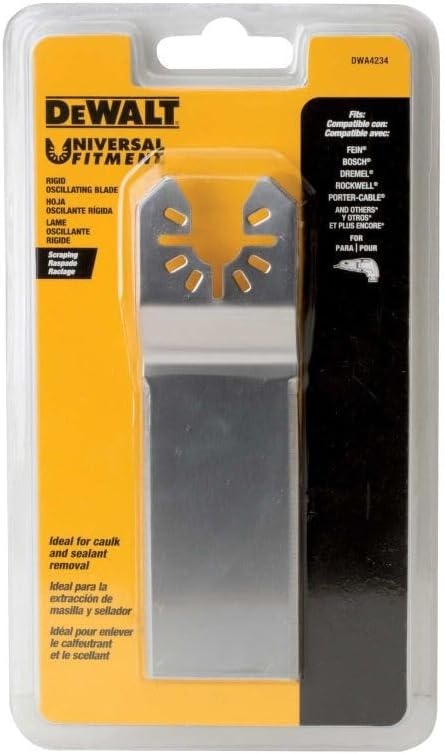 image:imageDEWALT DWA4234 Rectangular Flush Scraping Oscillating Blade