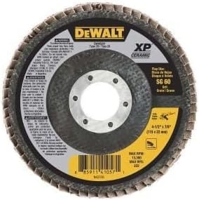 image:imageDEWALT DWA8280H 40G T29 XP Ceramic Flap Disc 412 x 5860G 78Inch Hub