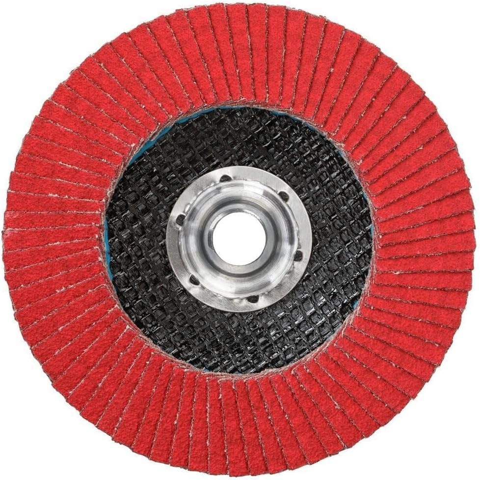 image:imageDEWALT DWA8280H 40G T29 XP Ceramic Flap Disc 412 x 5880G 58Inch Hub