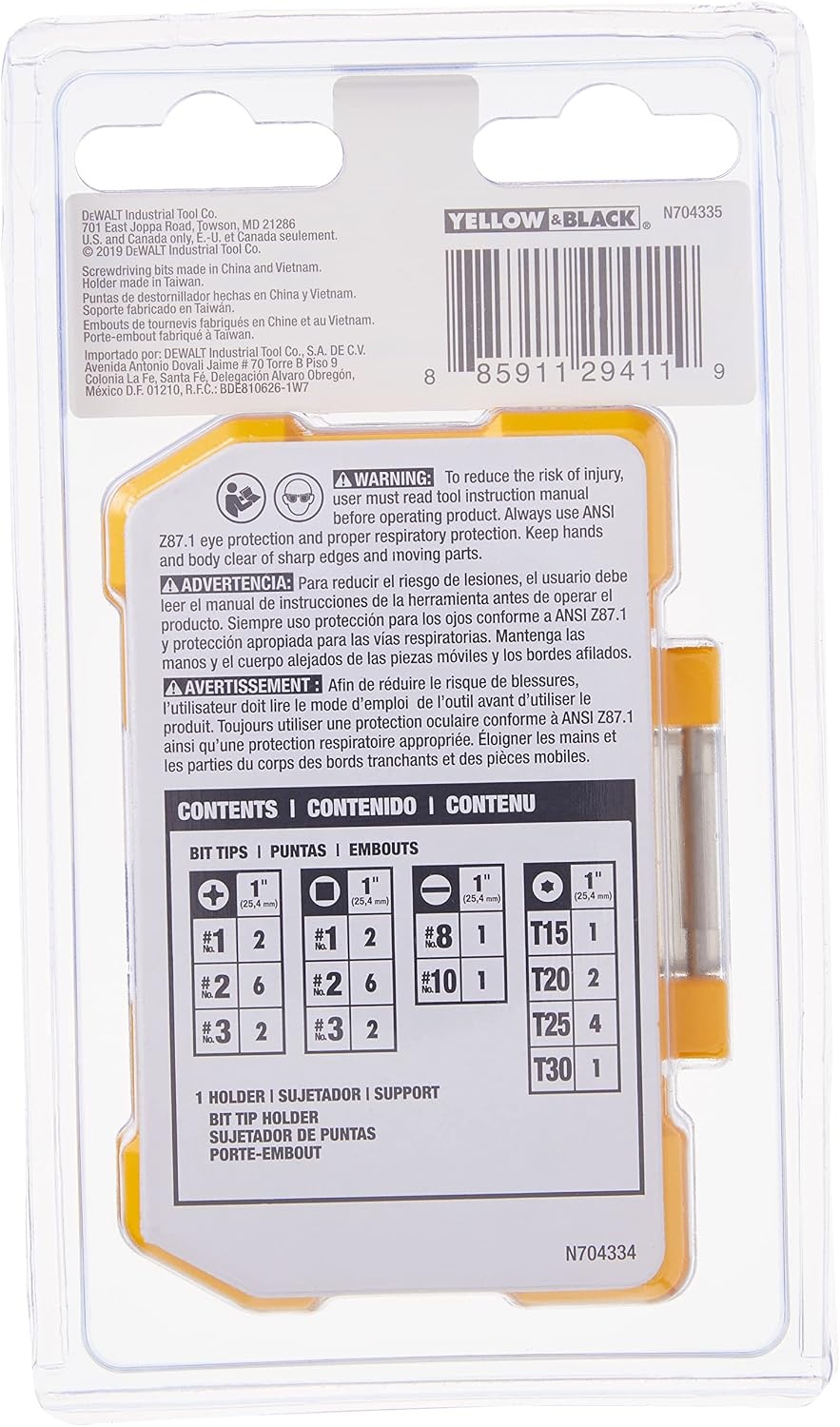 image:imageDEWALT DWAX100 Screwdriving Set 31Piece