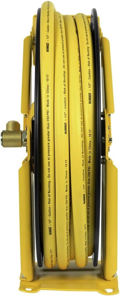 image:imageDEWALT DXCM0240344 Double Arm Hose Reel with 12 x 50 Premium Rubber HoseHose Reel