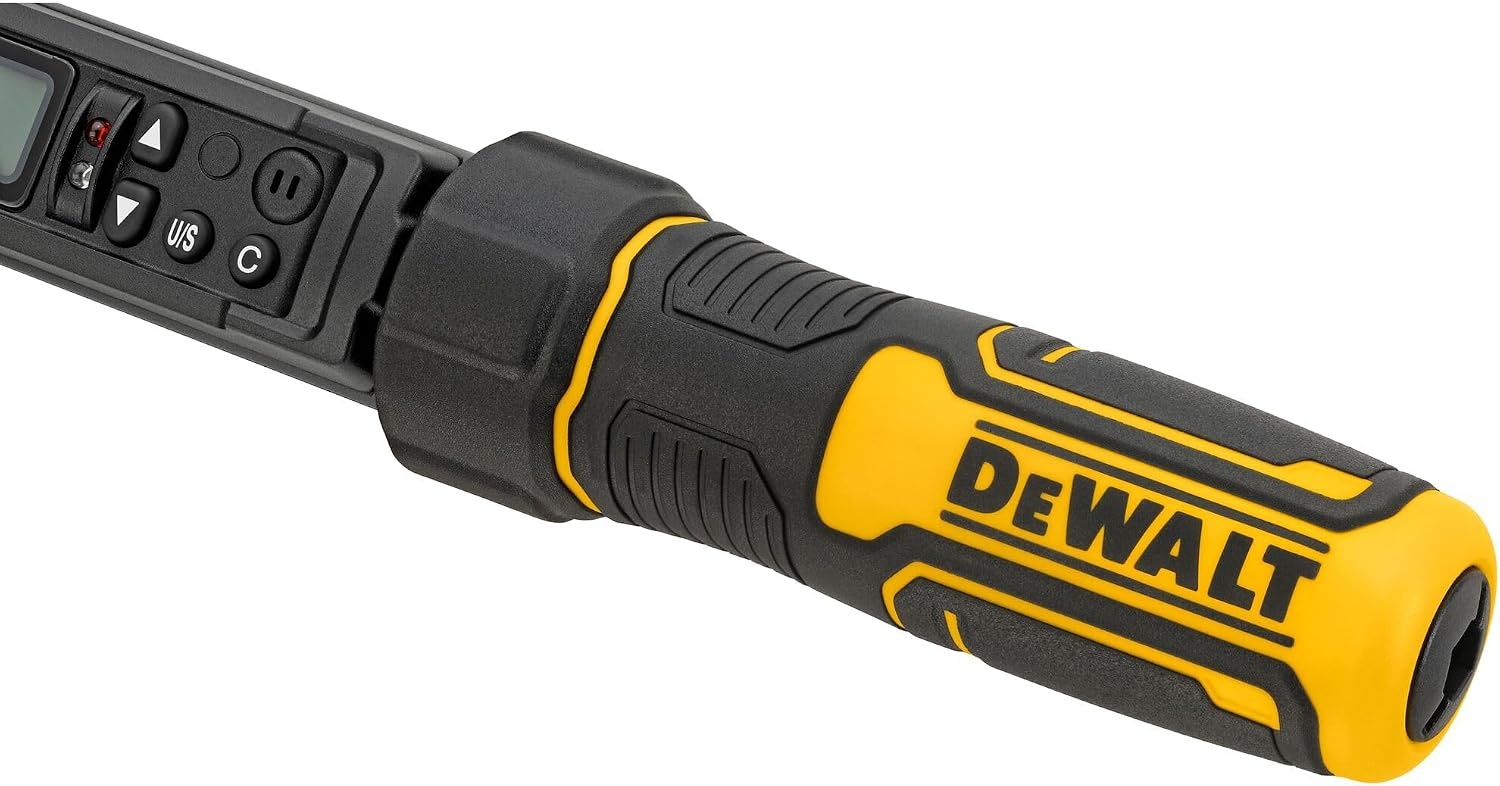 image:imageDEWALT Digital Torque Wrench 38 inch Drive 20100 FTLB with Storage Case DWMT1706112 Digital