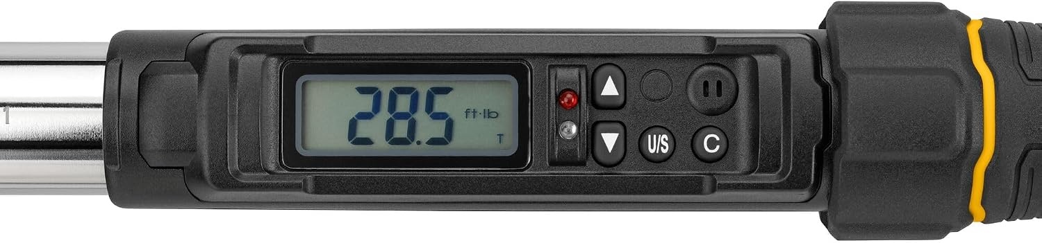 image:imageDEWALT Digital Torque Wrench 38 inch Drive 20100 FTLB with Storage Case DWMT1706112 Digital