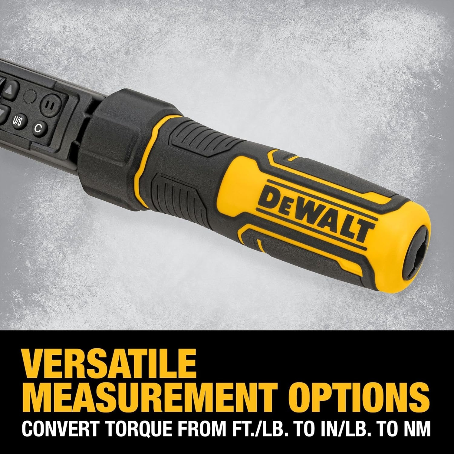 image:imageDEWALT Digital Torque Wrench 38 inch Drive 20100 FTLB with Storage Case DWMT1706138 Digital