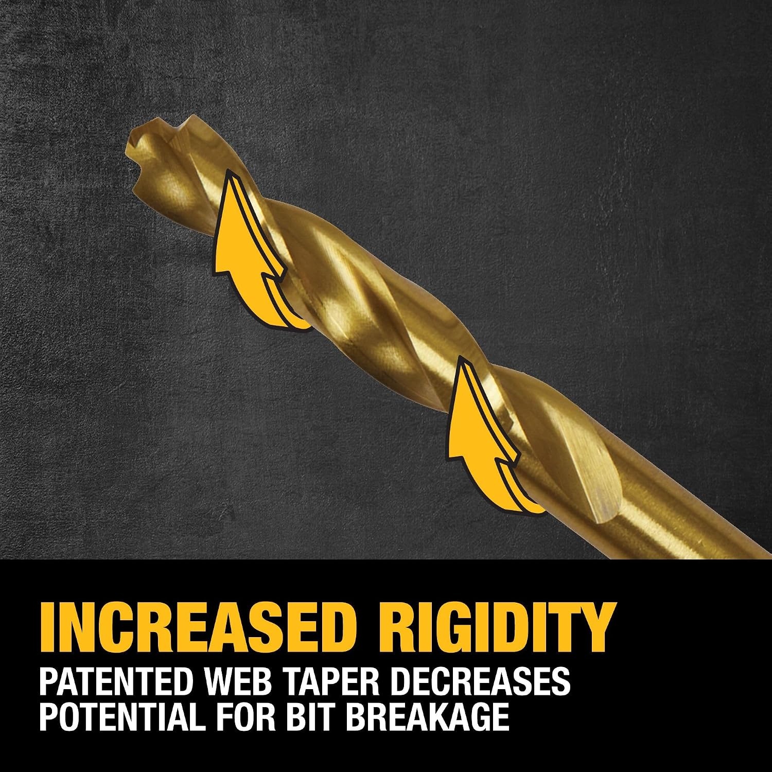 image:imageDEWALT Drill Bit Set Titanium Nitride Coated 14Piece DW1354DW1354
