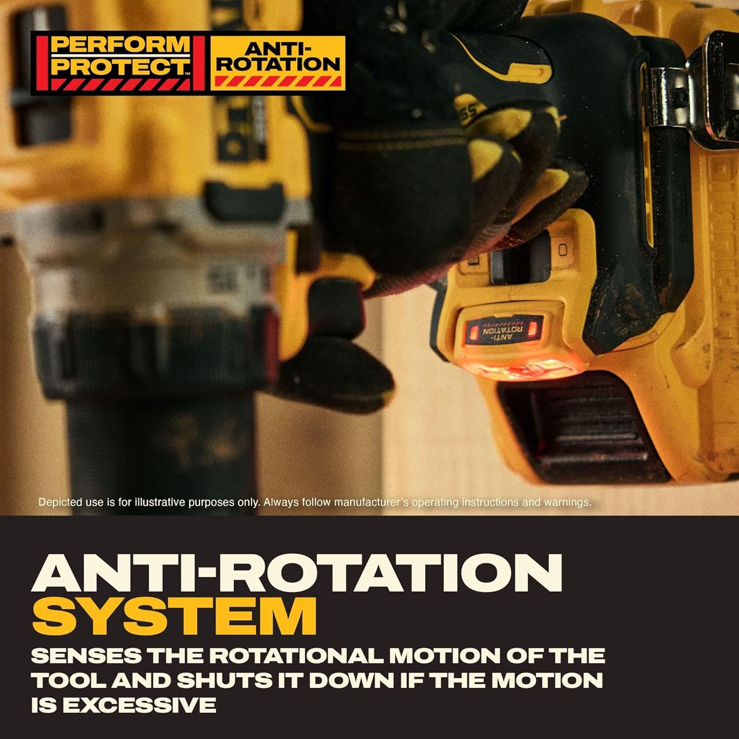 image:imageDEWALT Drill Set 20V MAX XR 12 in Brushless Cordless Drill Driver Kit With 5AH POWERSTACK Battery and Charger LED Light Dual Speed DCD801H1