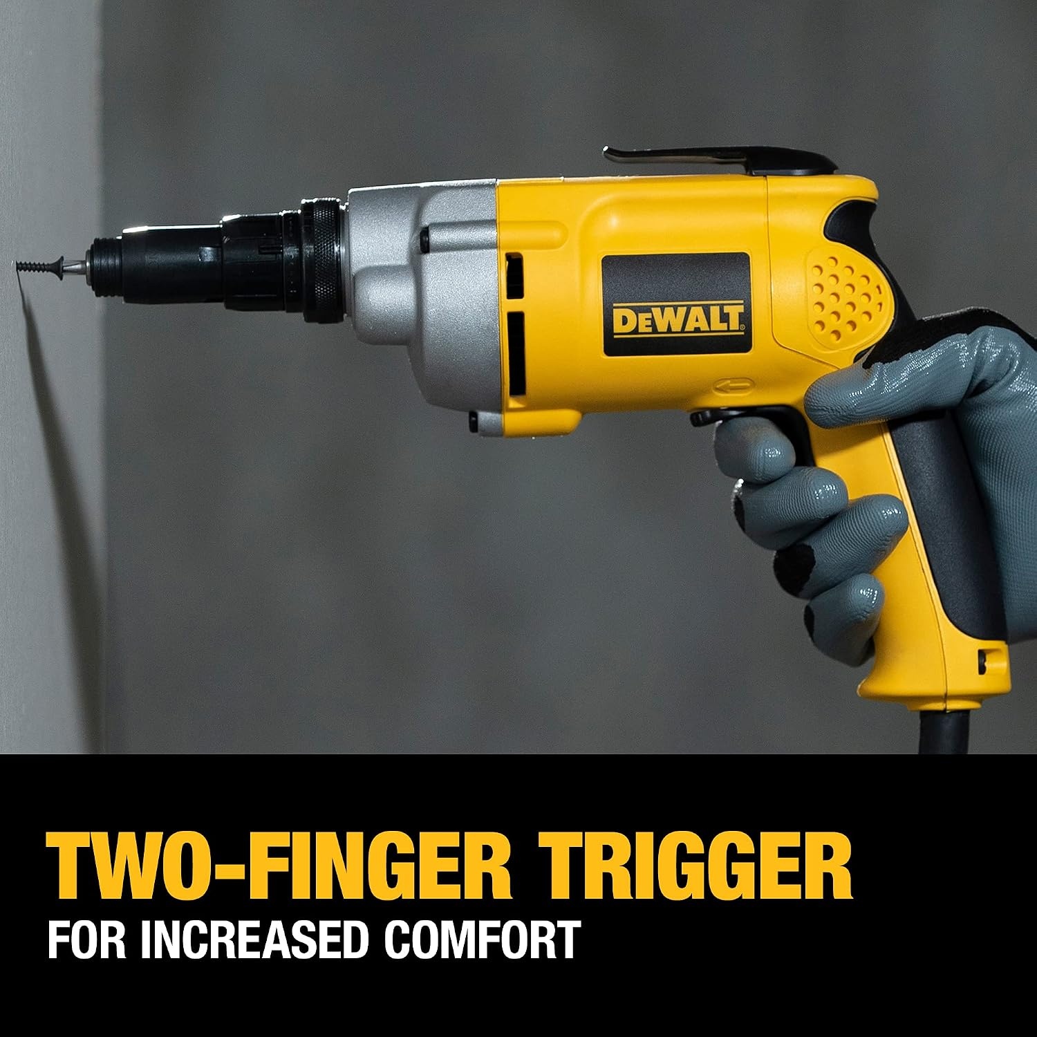 image:imageDEWALT Drywall Screw Gun 65Amp DW268 YellowScrewdriver Only