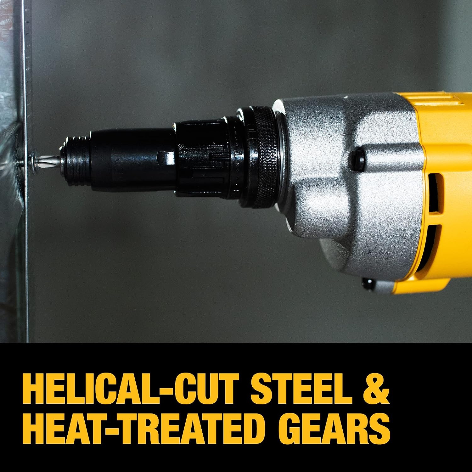image:imageDEWALT Drywall Screw Gun 65Amp DW268 YellowScrewdriver Only