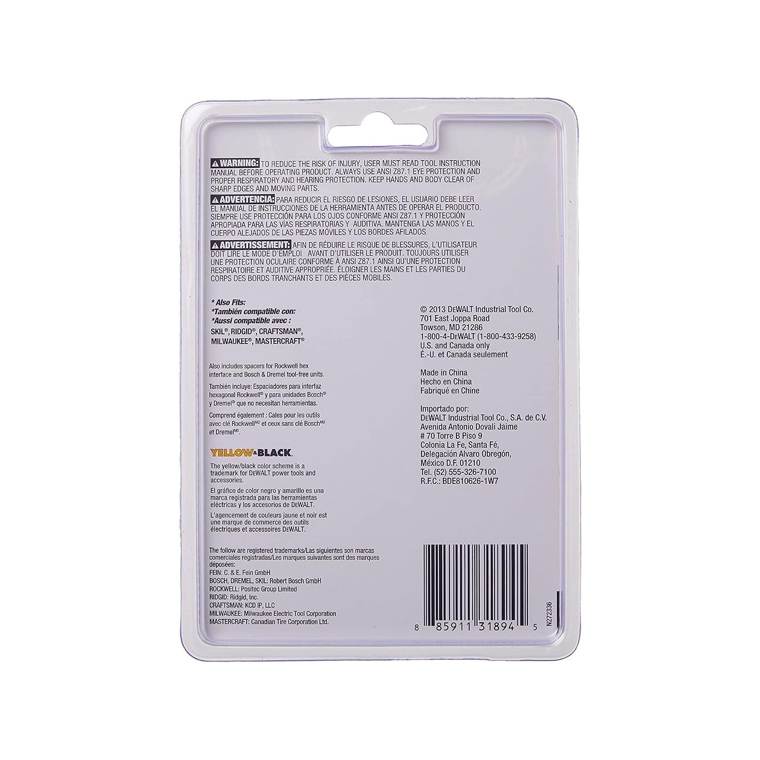 image:imageDEWALT Dwa4214 Oscillating MultiMaterial BladeOne Size