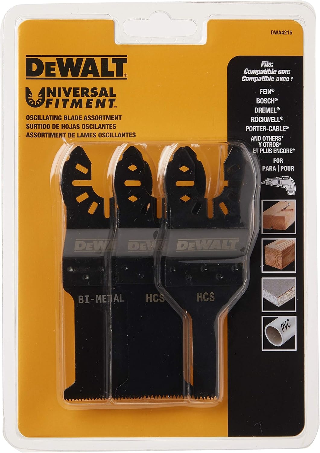 image:imageDEWALT Dwa4215 Oscillating 3Piece